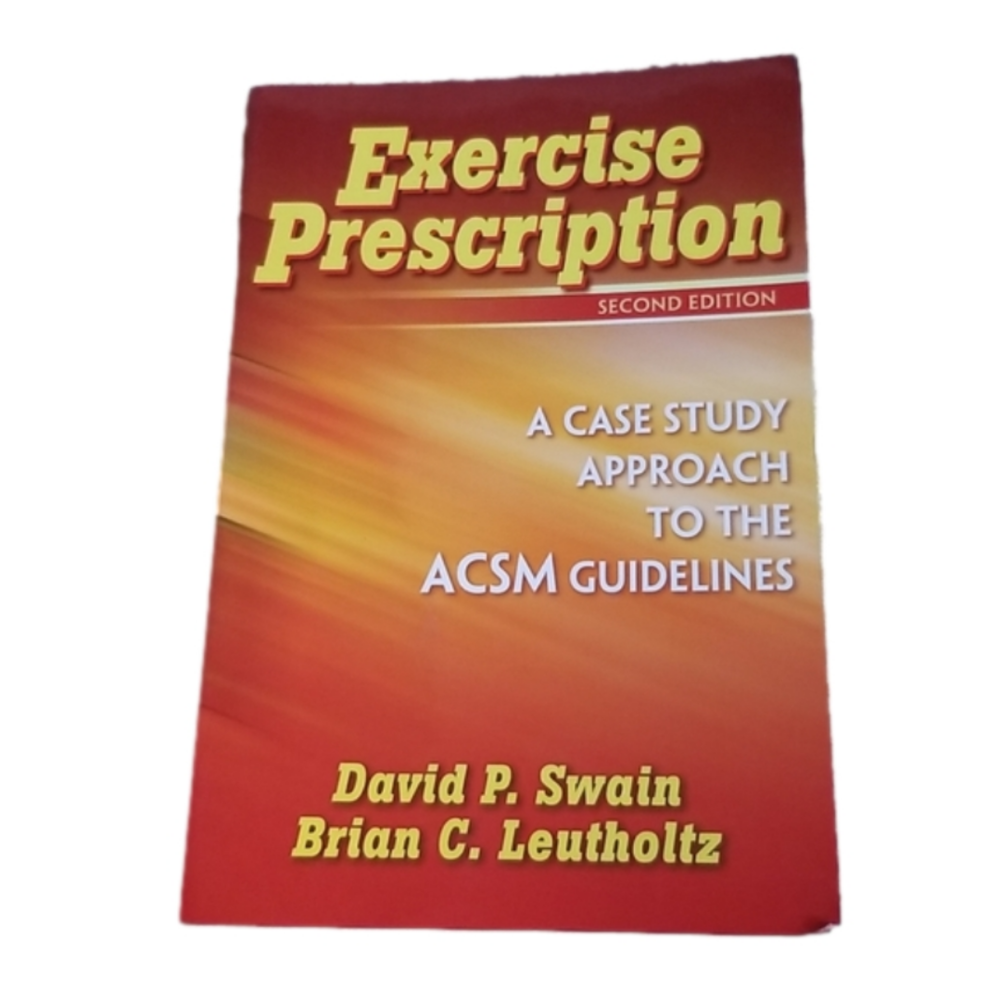 Exercise Prescription Second Edition